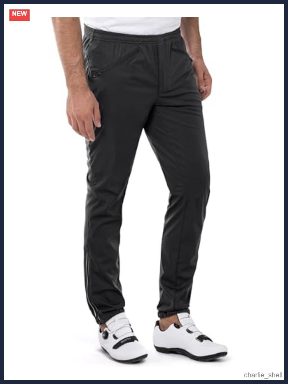 Waterproof Cycling Pants Windproof Bike Tights Reflective Athletic